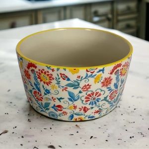 The Pioneer Woman Mazie Round Ceramic Bowl Red Blue Floral Replacement Bowl